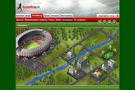 Detaillierter Stadionausbau