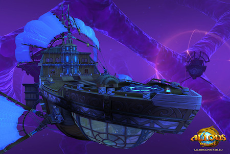 Schiff aus dem Browsergame Allods Online