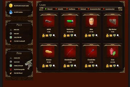 Lager bei Days of Evil