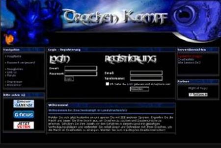 Login bei Drachenkampf