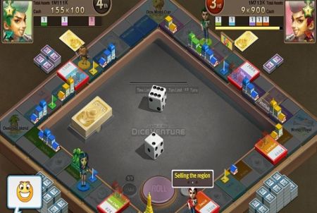 Spielszene bei Dice Venture