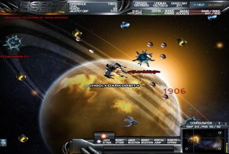 Planetenumlaufbahn bei Dark Orbit