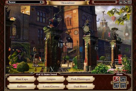 Suchbild aus dem Browsergame Gardens of Time
