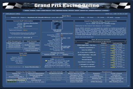 Grand Prix Racing Online Sponsoren