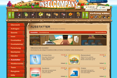 Insel Company Ausstatter