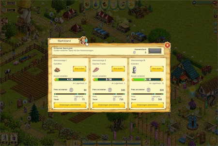 My Little Farmies Marktstand