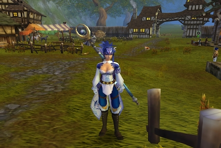 Runes of Magic weiblicher Charakter