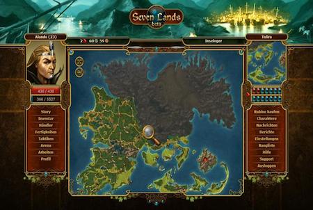 Seven Lands Karte