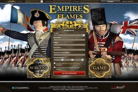 Empires in Flames Login