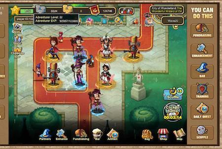 Pockie Defense Levelaufbau