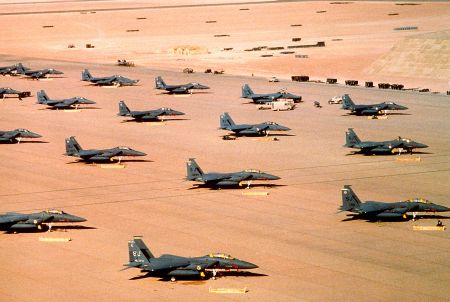 verschiedene Jets Desert Operation