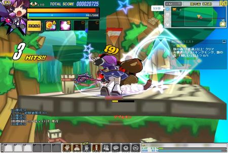 ein Duell beim Browsergame Elsword