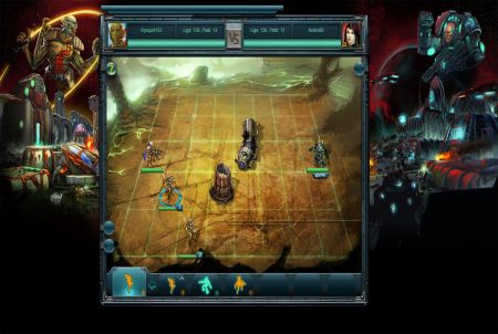 Kampfszeneaus dem Browsergame Future Torpia