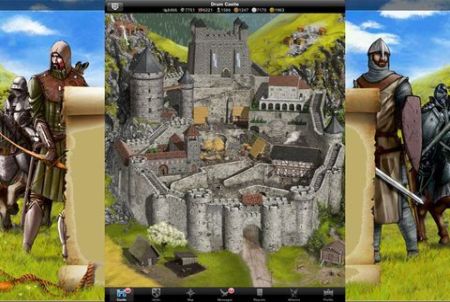 Festung aus dem Browsergame Lords & Knights