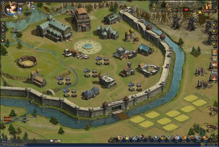 Stadt beim Browsergame Golden Age