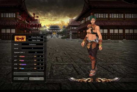 weiblicher Charakter bei Metin 2