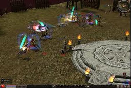 Teamkampf aus dem Browsergame Metin 2