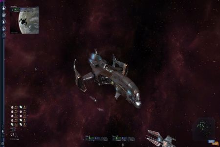 Raumschiff aus dem Browsergame Nova Raider