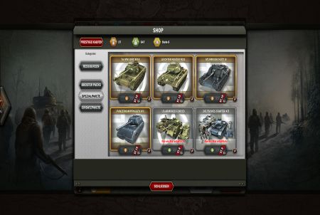 Panzer aus Panzer General Online