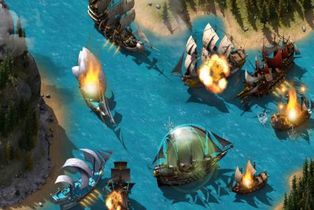 Teamfight im Browsergame Pirate Storm