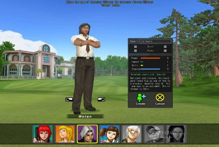 Charakter aus dem Browsergame Shot online