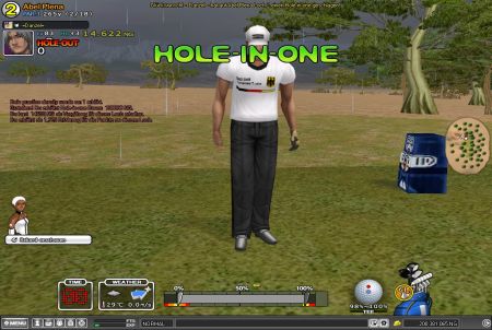 Hole in One bei Shot online