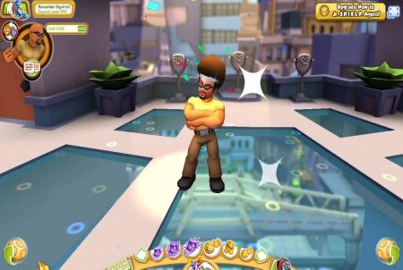 Charakter aus dem Browsergame Super Hero Squad Online