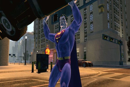 in Aktion bei DC Universe Online