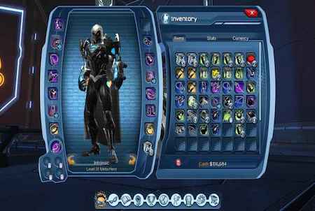 DC Universe Online Inventar