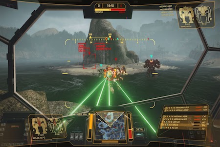 MechWarrior Online Kampfszene