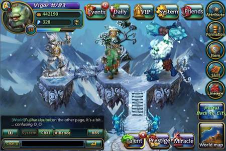 Inferno Legend Winterlandschaft