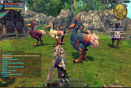 Tiere bei RaiderZ